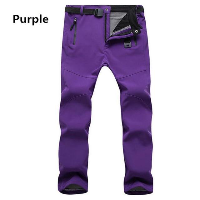 Women's Clothing - Winter Thick Warm Fleece Softshell Pants