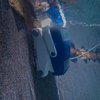aquabot elite pro robotic pool cleaner with bluetooth and top-load filters