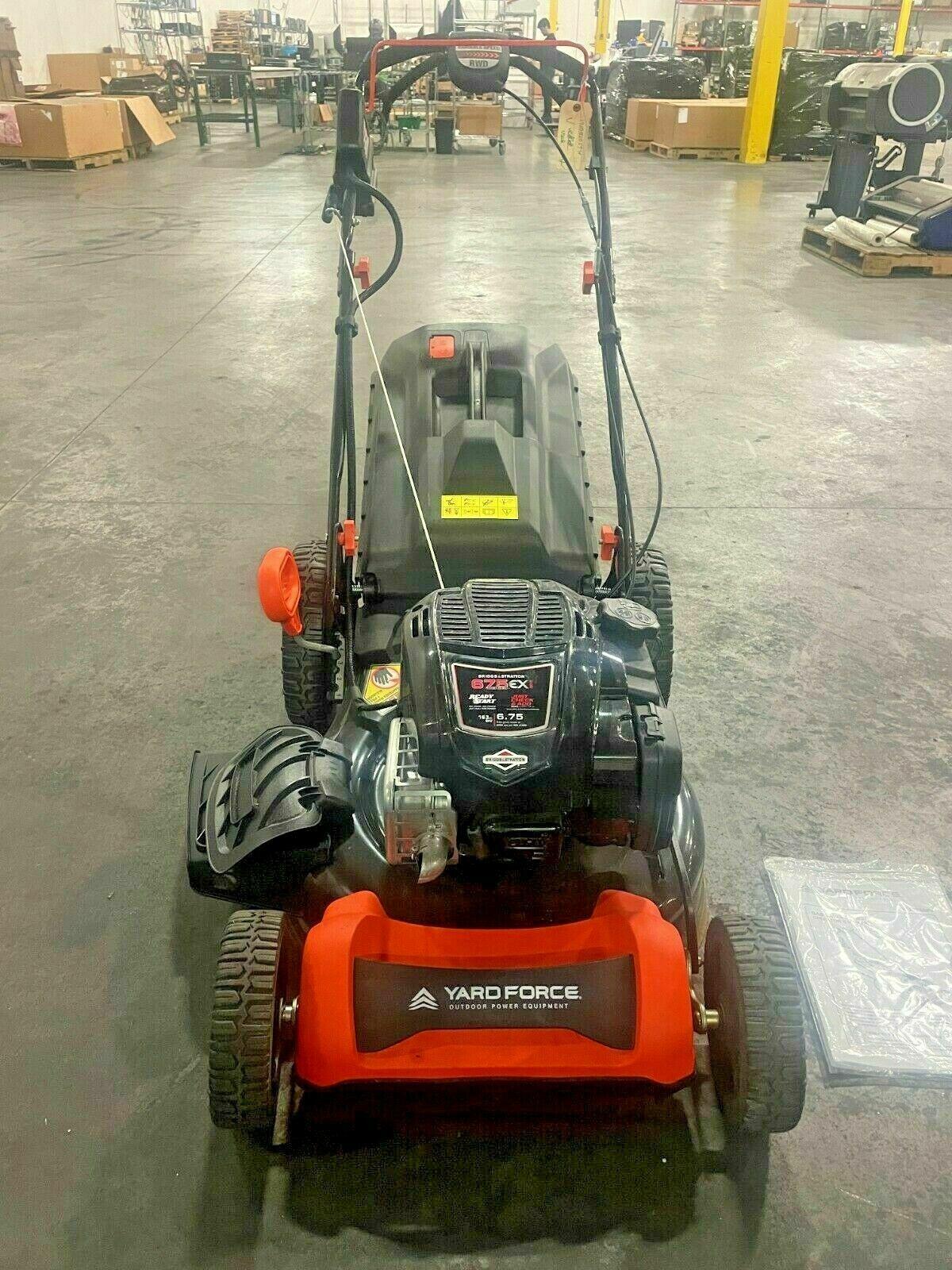 Yard Force YF22ESSPV and Stratton 675 EXi Lawn Mower and Blower Combo