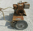 Sport Lawn Motorized Reel Mower, Primitive Lawn Mower, Vintage Lawn Care,