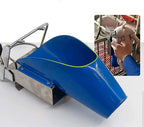 stainless steel piglet spayer single operation inverted pig rack spayer livestock breeding equipment (19.9 x 7.9 x 7.9 inches (48 x 20 x 20 cm))