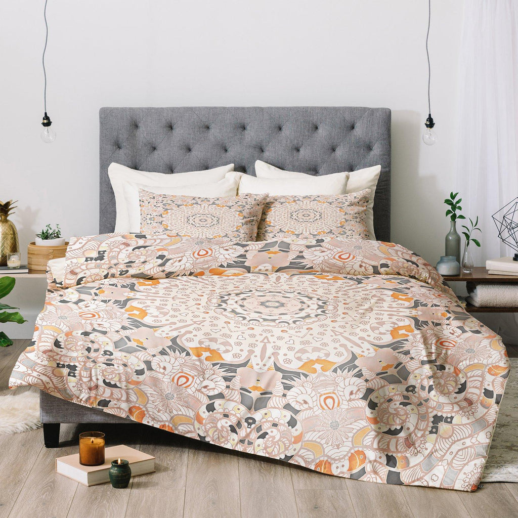 Monika Strigel Boho Summer Grey Comforter by Deny s