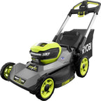 RYOBI Mower and String Trimmer 40V 21 in Walk Behind Dual-Blade Batteries