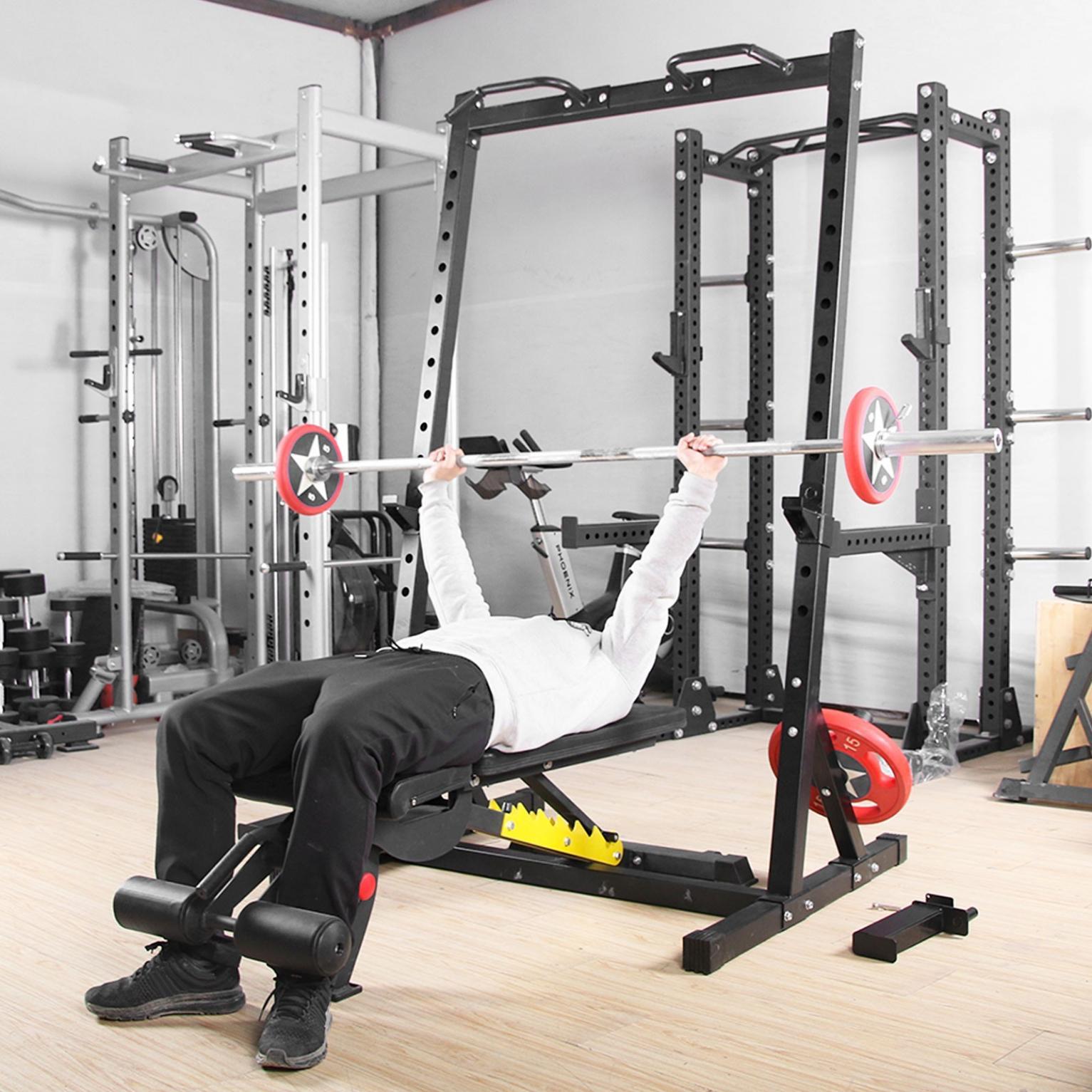 Yotoy Adjustable Half-frame Power CaMultifunctional Squat Rack Impregnation Station