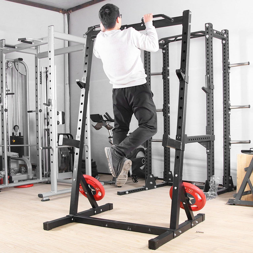 Yotoy Adjustable Half-frame Power CaMultifunctional Squat Rack Impregnation Station