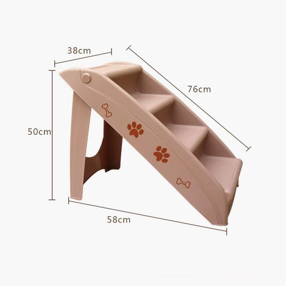 ZWJ-Pet Stairs Pet Stair Cat and Dog Climbing Training Tool 4 Layer Stair Pet Toy 38x50x6cm Pet Toy