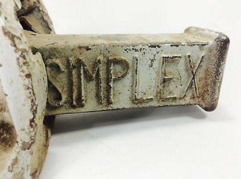 Antique Simplex 15 Ton Railroad 217 A 215A 215 A Ratchet Jack Box Car House