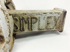 Antique Simplex 15 Ton Railroad 217 A 215A 215 A Ratchet Jack Box Car House