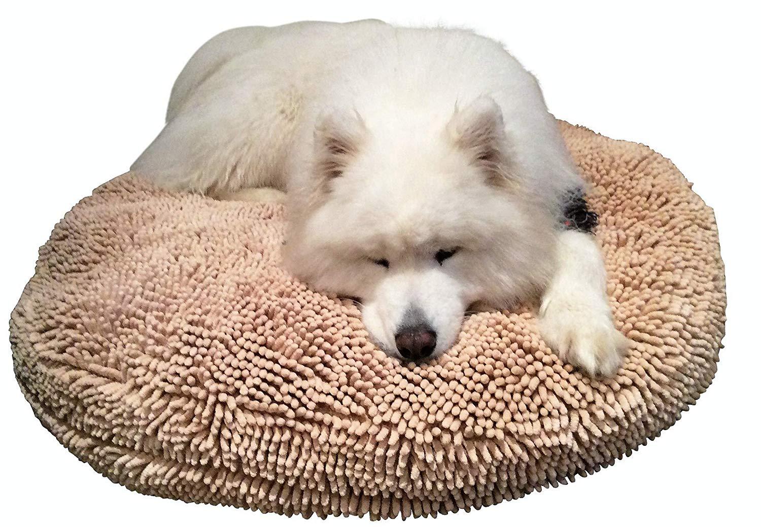 Soggy Doggy Super Snoozer- Dog Bed Puppy Bed Odor and Bacteria Microfiber Replaceable Washable Cover