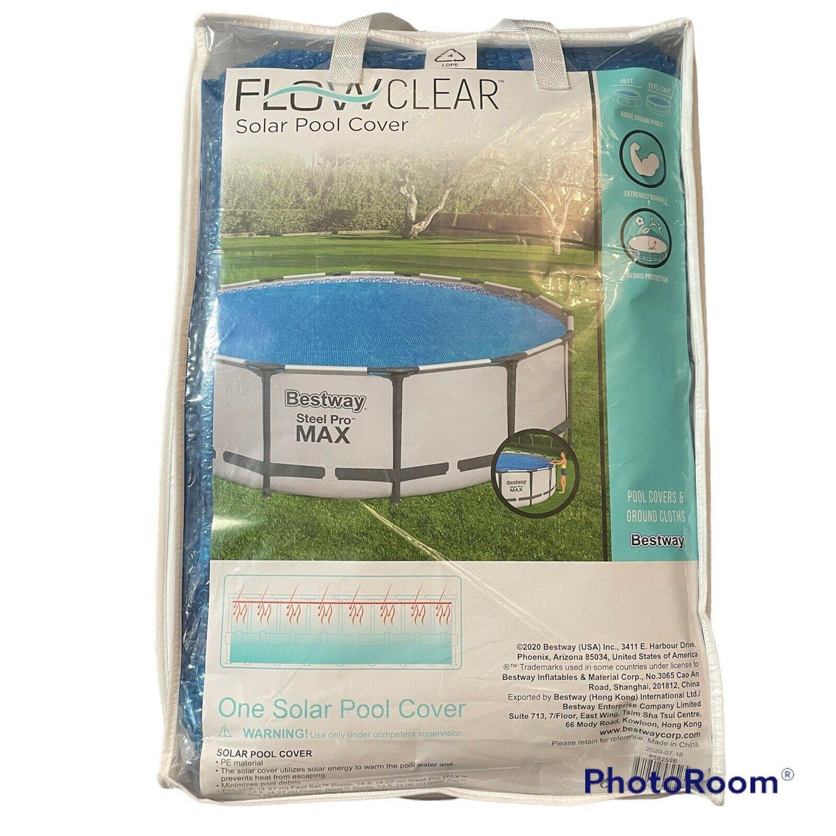 bestway 58252e pool solar heat cover blanket