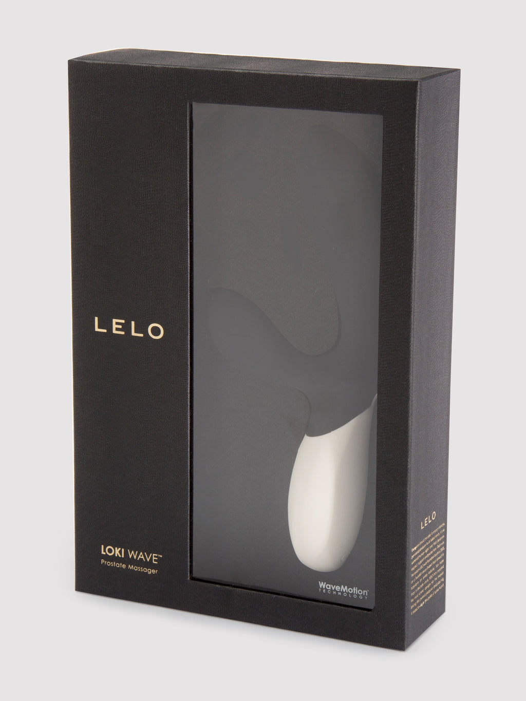Lelo Loki Wave Rechargeable Vibrating Prostate Massager, Black | Black