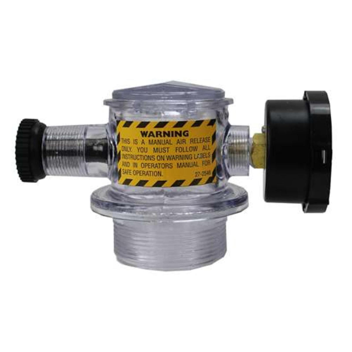 Pentair 273564 Manual Air Relief Valve Assembly with O-Ring