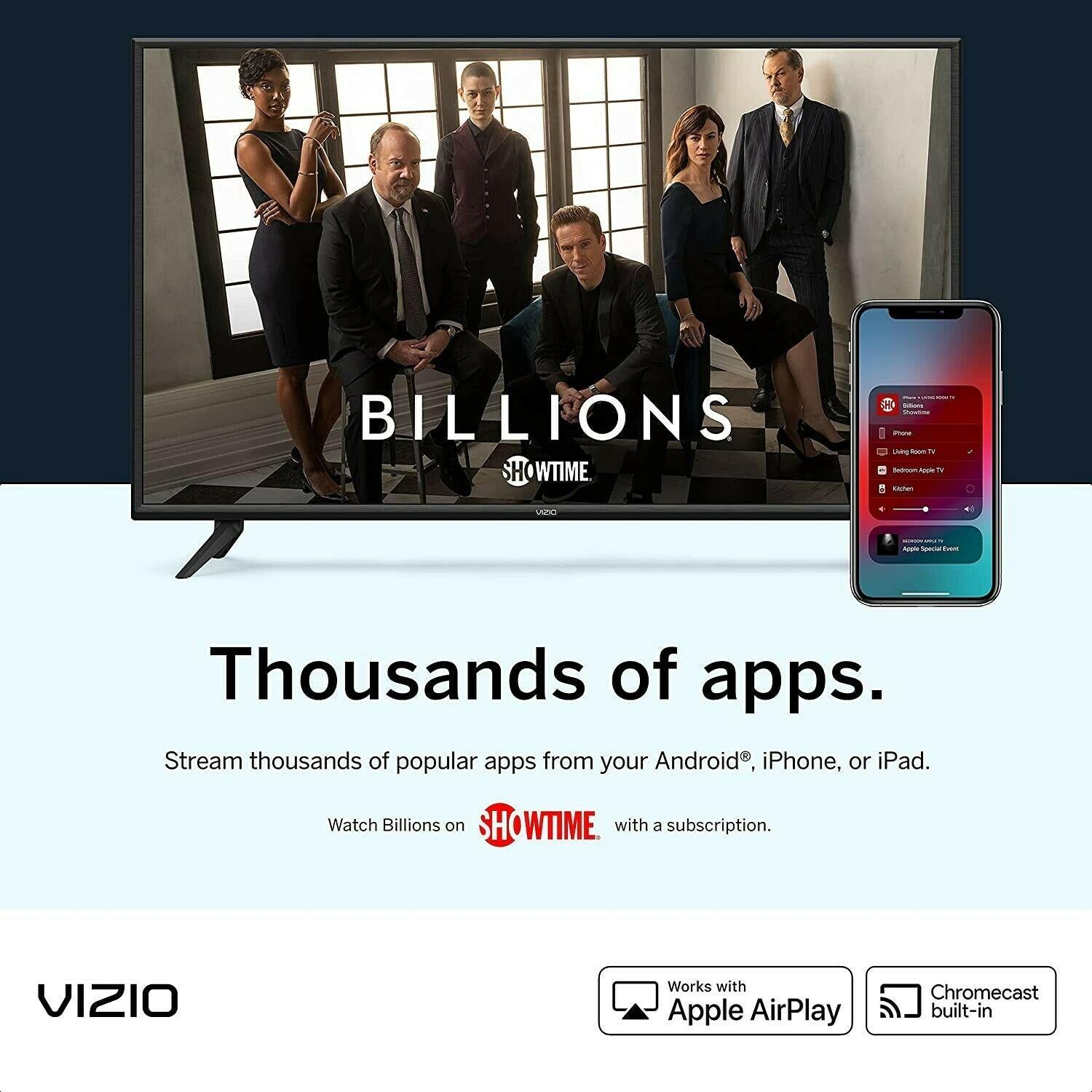 vizio 65-inch v-series 4k uhd led hdr smart tv
