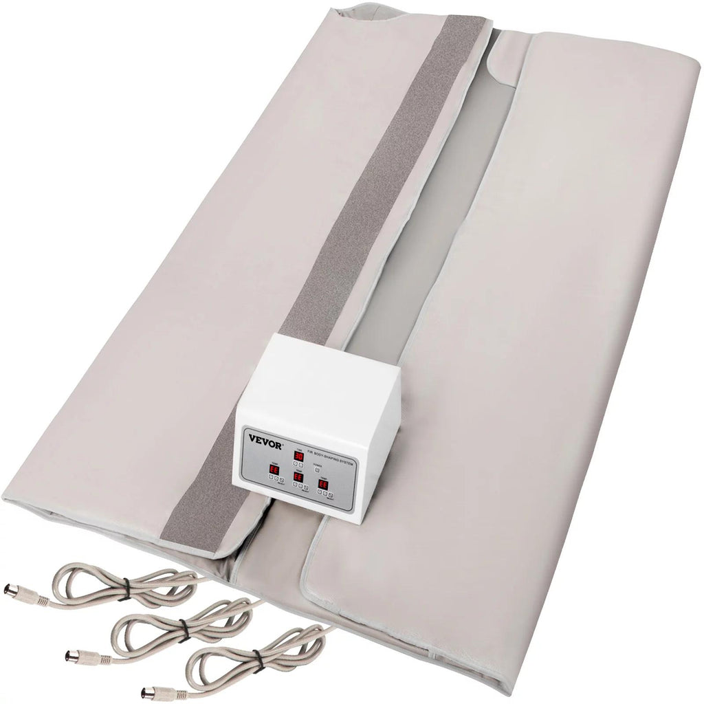 SAUNA BLANKET FAR INFRARED FIR 3 ZONE BODY SHAPING KEEP BEAUTY WATERPROOF PVC