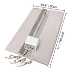SAUNA BLANKET FAR INFRARED FIR 3 ZONE BODY SHAPING KEEP BEAUTY WATERPROOF PVC