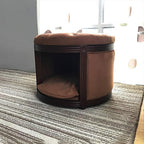 ZWH-Pet Bed Puppy cat Dog Cave House, Cute Bedding Fluffy Rest Area Kennel Indoor pet Bed pet Bed Cushion pet nest