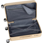 Luggage Sets with TSA Approved, Lightweight Hard Shell Travel Large Rolling Checked Suitcases with Spinner Wheels (20/24/28), Champagne