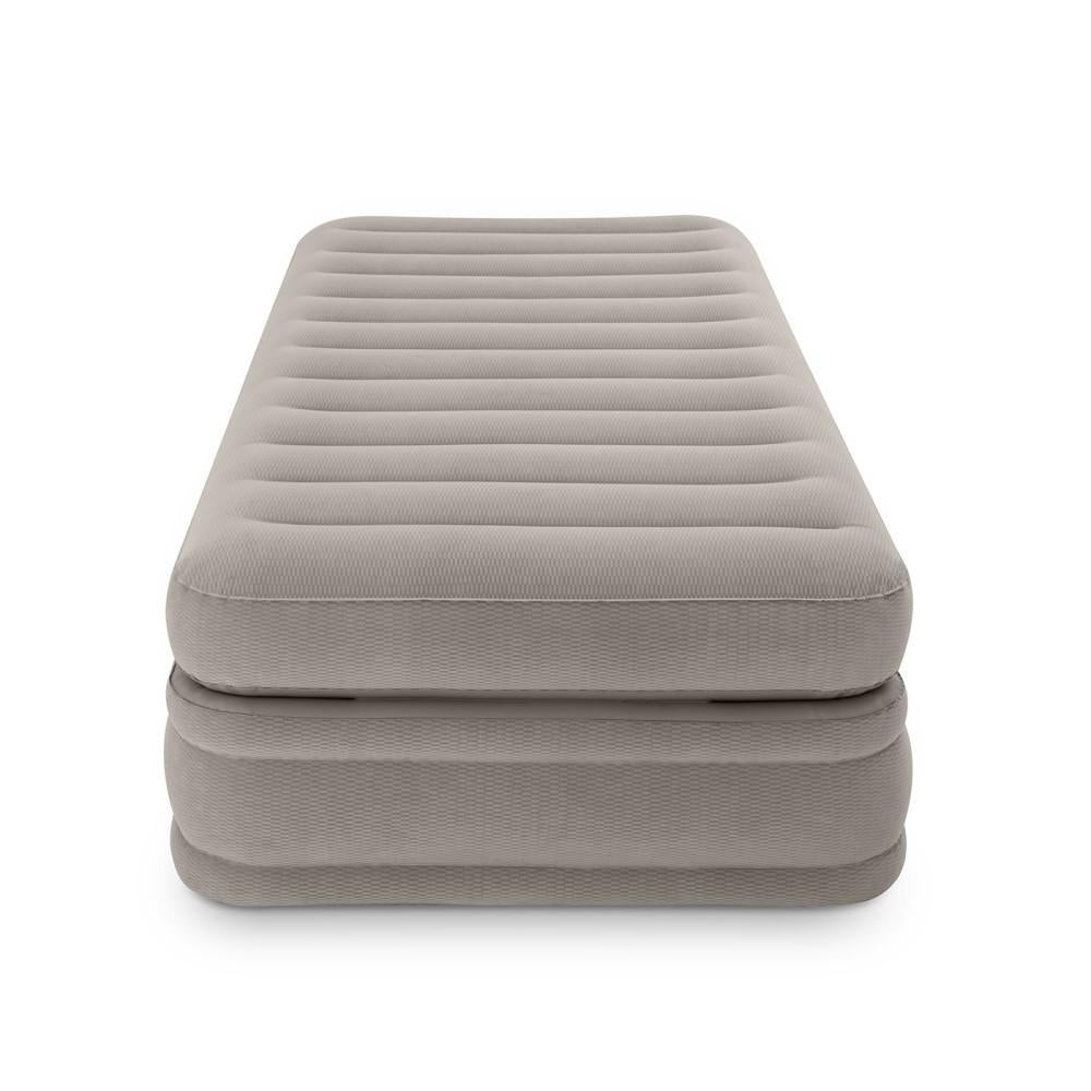 Inflatable Prime Comfort Elevated Twin Airbed with -in Pump
