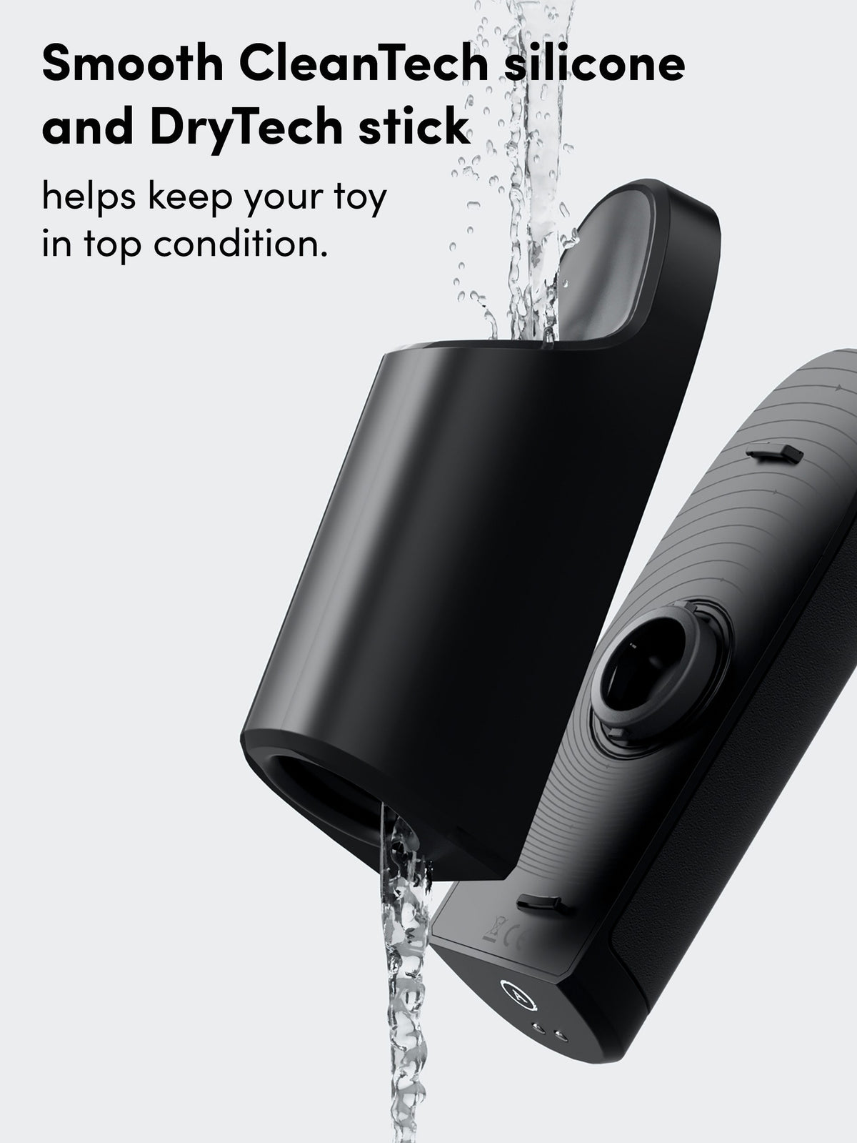 Arcwave Ion Pleasure Air Smart Silence Male Masturbator, Black