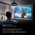 full hd projector led theater tv 1920x1080p mini beamer 4k projector for home