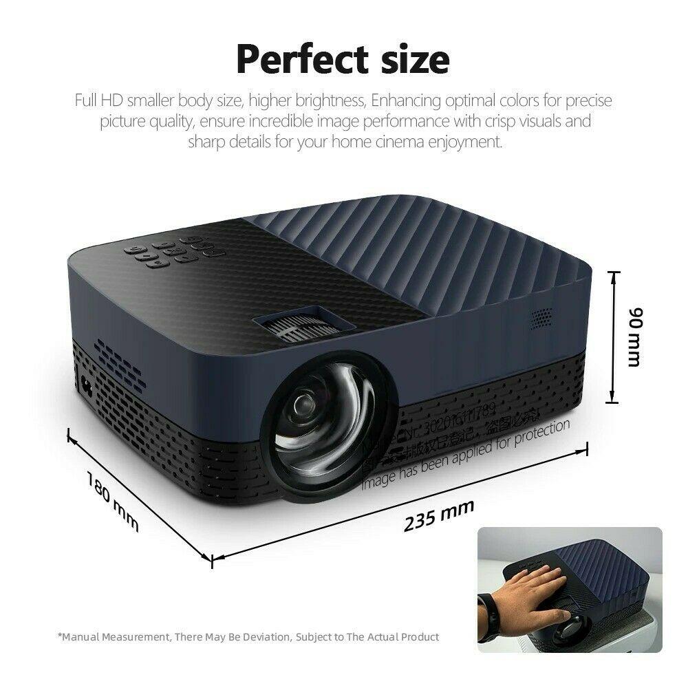 full hd projector led theater tv 1920x1080p mini beamer 4k projector for home