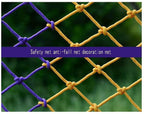 Protection Net Children Safety Climbing Netting Stair Balcony Safe Rope Net Plant Protection Net Outdoor Balcony Decoration Net Fence Net Cat Net (Size : 2x4m)
