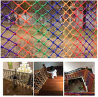 Protection Net Children Safety Climbing Netting Stair Balcony Safe Rope Net Plant Protection Net Outdoor Balcony Decoration Net Fence Net Cat Net (Size : 2x4m)
