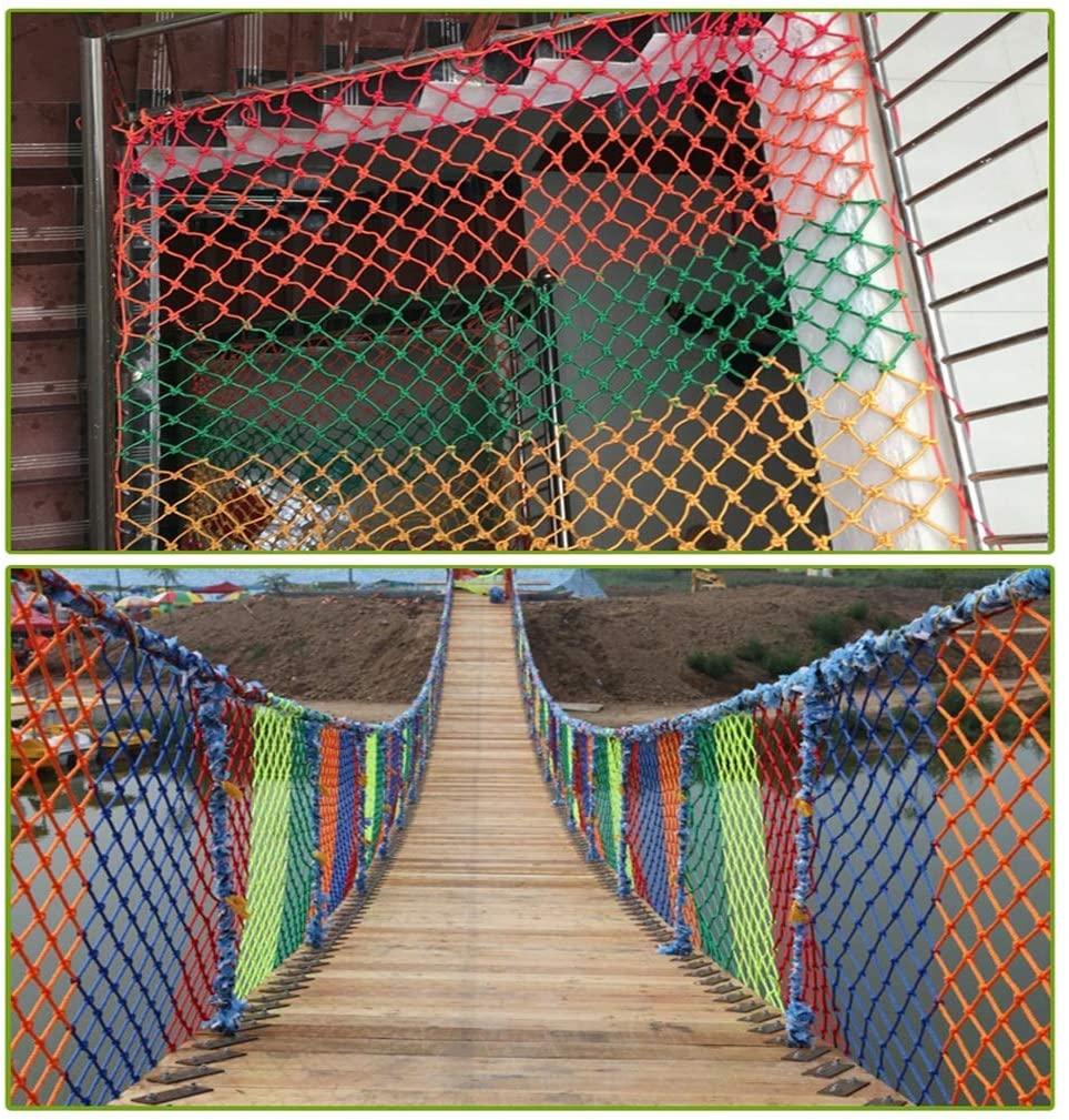 Protection Net Children Safety Climbing Netting Stair Balcony Safe Rope Net Plant Protection Net Outdoor Balcony Decoration Net Fence Net Cat Net (Size : 2x4m)