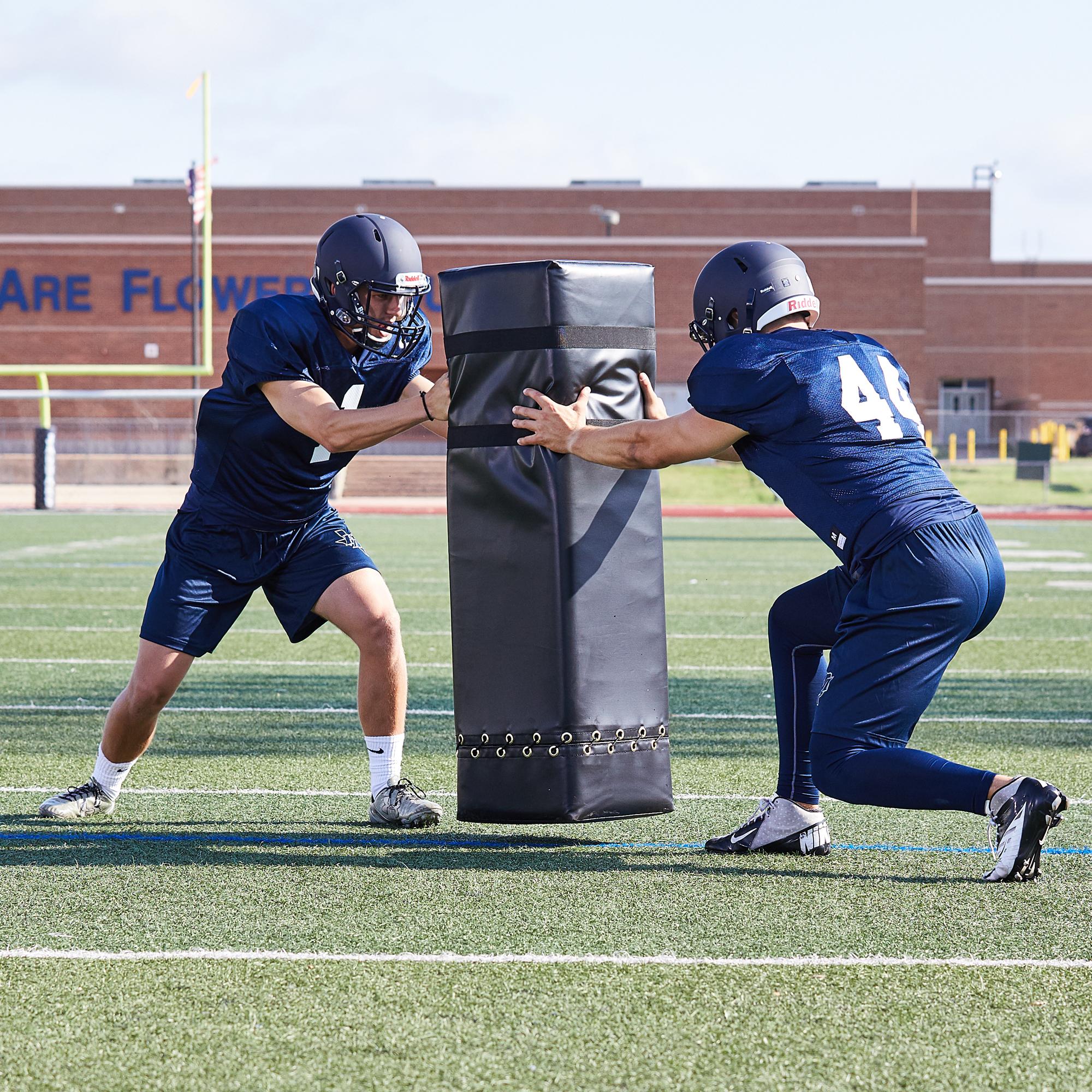 Pro-Down Square Football BlocDouble-Reinforced Dummy