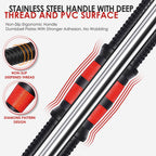MOVTOTOP 2-in-1 Adjustable Dumbbell Set Barbell Exercise Fitness Equipment Sport Supplies for Building Body Losing Weight