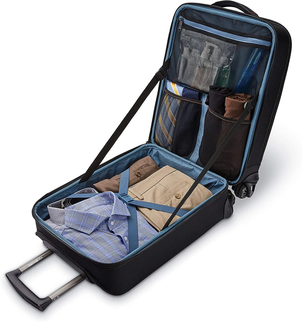 Pro Vertical Spinner Mobile Office, Black, One Size