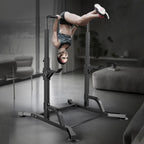 Pgyong Multifunctional Adjustable Power Rack Exercise Horizontal Bar Pull-up Squat Stand for Home Gym Fitness