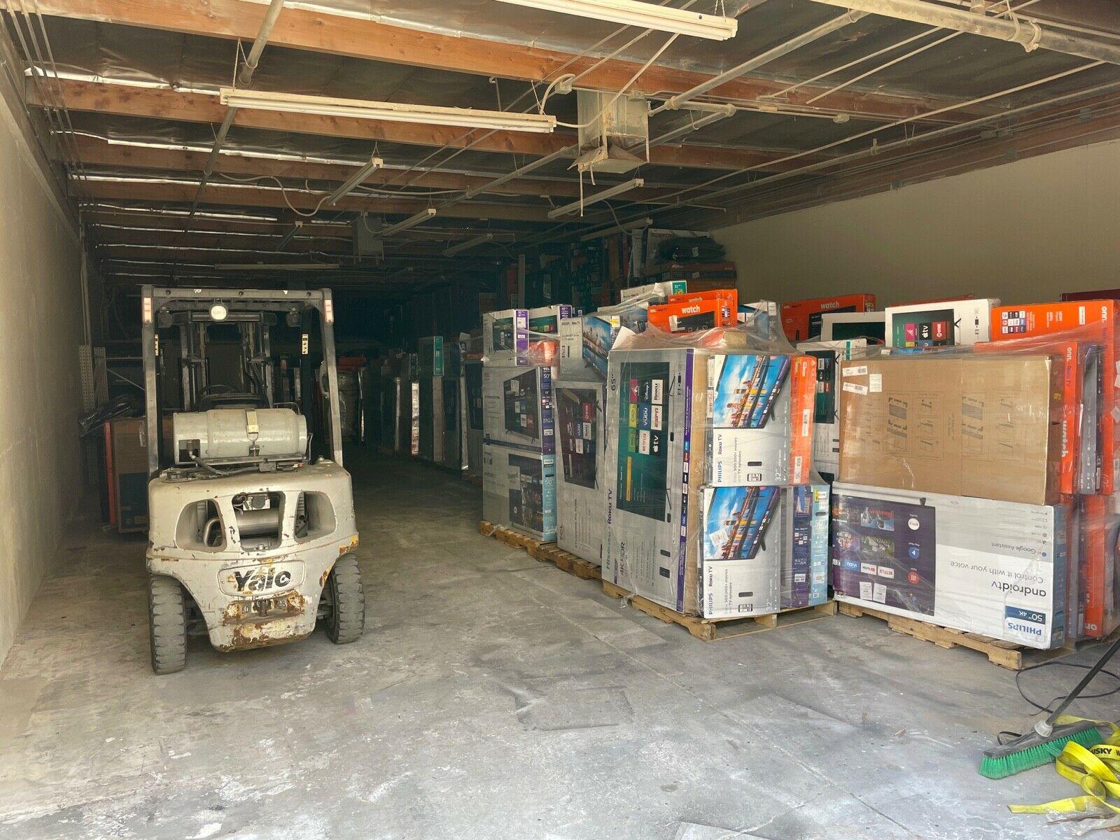 smart tv pallets samsung vizio lg tcl onn hi 86 85 82 75 70 65 55 various sizes