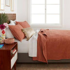 Medallion Stitch Quilt - Opalhouse - Bronze - Full/Queen