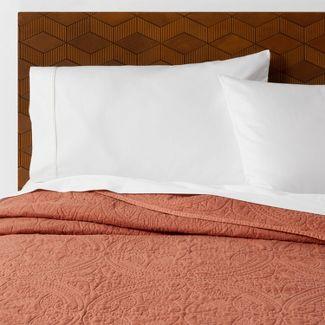 Medallion Stitch Quilt - Opalhouse - Bronze - Full/Queen