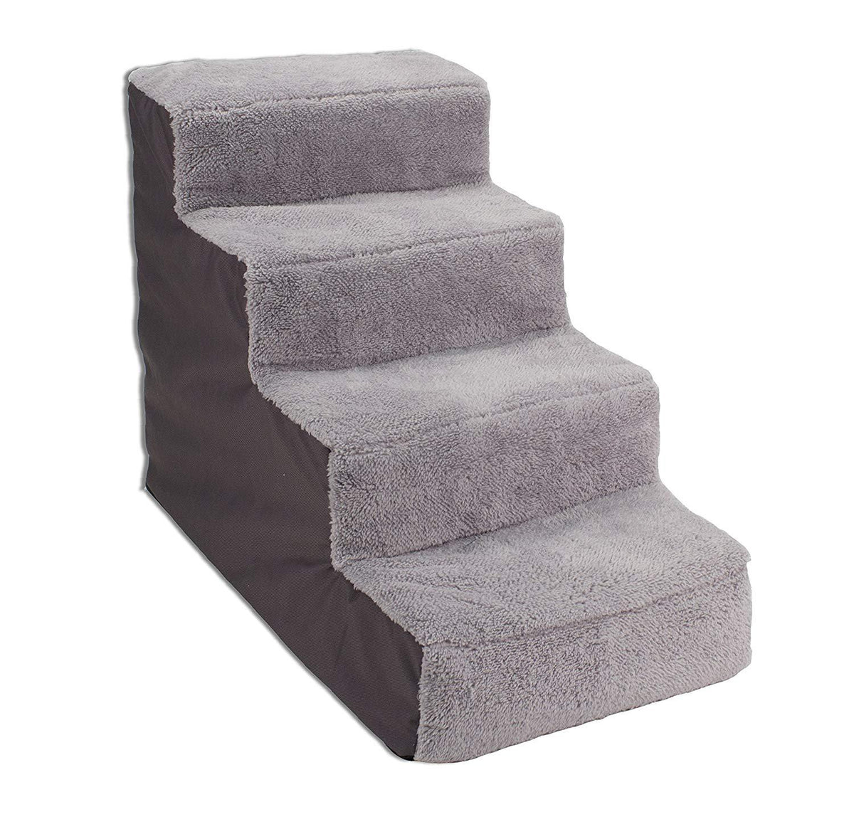 Dallas Manufacturing Co. 4 Step Home Dcor Pet Steps, Gray