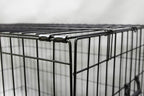 Homey Pet-18 24" 30" 36", 42", or 48" Wire Folding Cawith Pull Out Tray and Optional Floor Grid