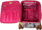 Luggage Large Expandable  Pattern Suitcase With Spinner Wheels For Woman (Trop Pineapple, 28in)