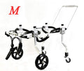 ZHIJIA Pet Disabled Wheelchair Hand-held Dog Wheelchair Assisted Rehabilitation Car 4 Wheels Can Be Placed Disabled Pet Belly Light Aluminum