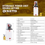 Preenex Hydraulic Pump Power Unit Single Double Acting 4/6/8/10/12/15