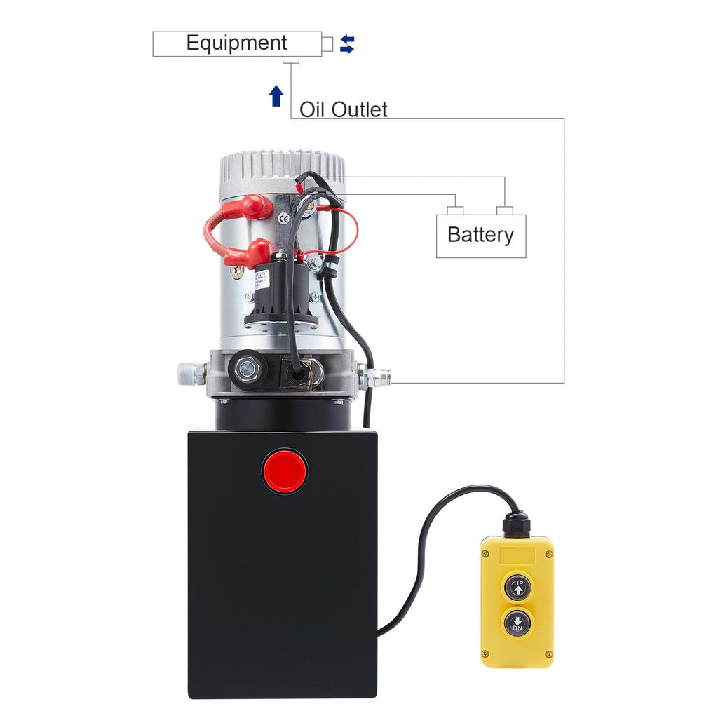 Preenex Hydraulic Pump Power Unit Single Double Acting 4/6/8/10/12/15