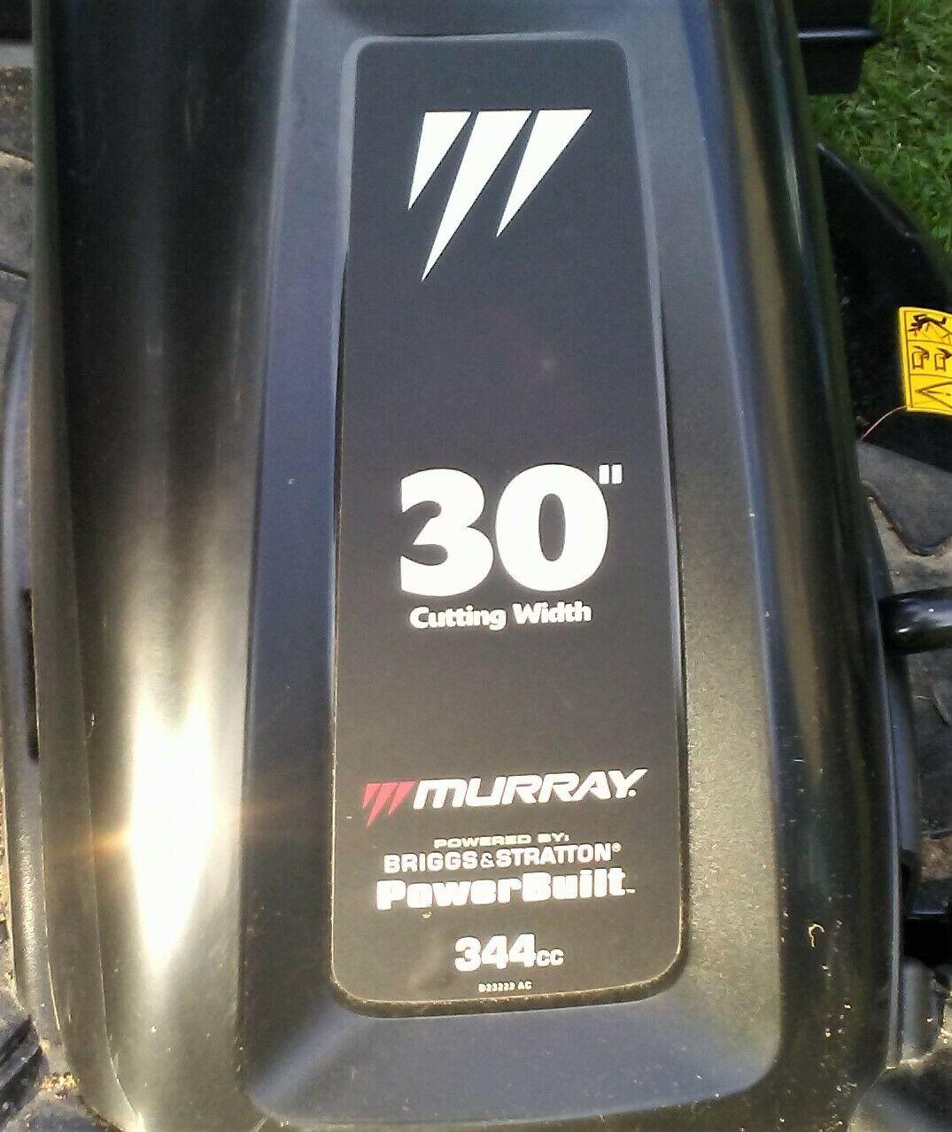 MURRAY 344CC 30" CUT WIDTH RIDE ON LAWNMOWER BRIGGS & STRATTON POWERBUILT