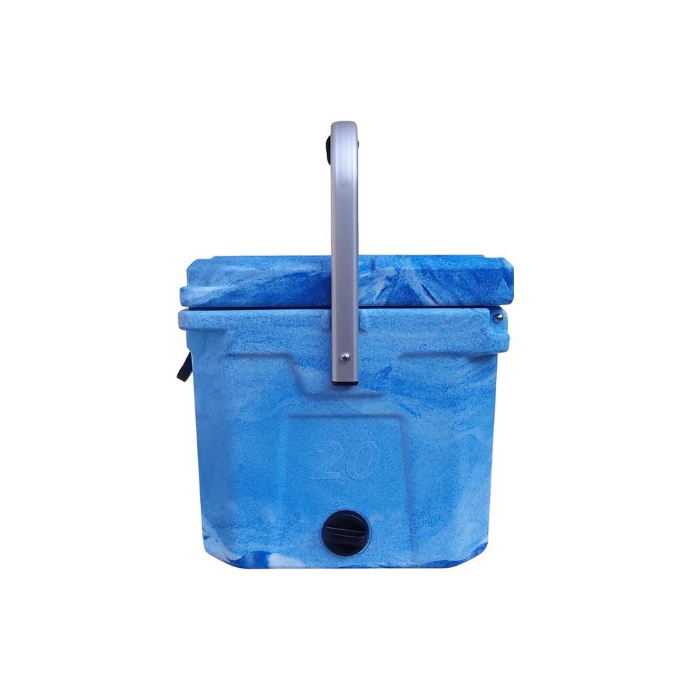21 qt. 20 l Premium Cooler in Blue Swirl