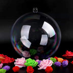 WBF Holiday Decoration Christmas Ball Ornaments- 50/60/70/ 80cm HuTransparent Plastic Thickened Ball Christmas Decorations Mall Wedding Party Layout Ornaments Hanging Ball Ball Ornaments