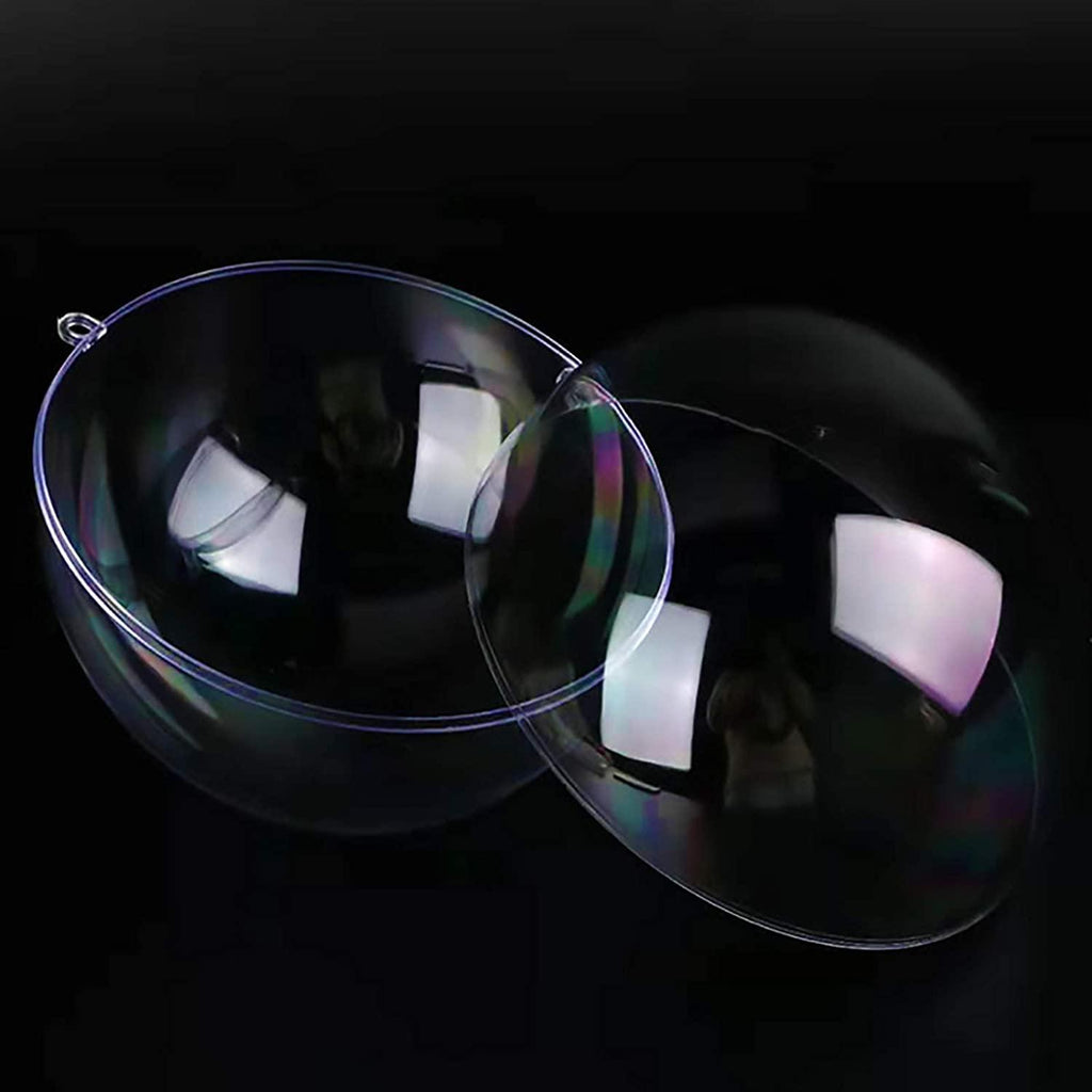WBF Holiday Decoration Christmas Ball Ornaments- 50/60/70/ 80cm HuTransparent Plastic Thickened Ball Christmas Decorations Mall Wedding Party Layout Ornaments Hanging Ball Ball Ornaments