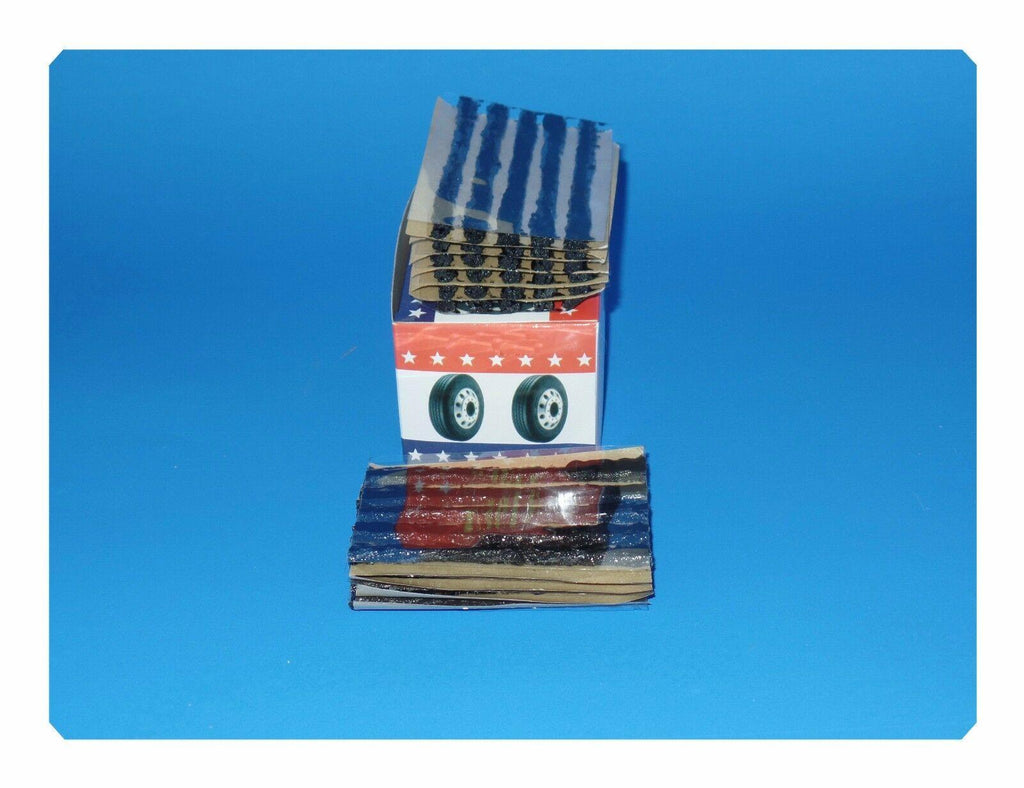 50 Boxes of 60 plugs 3000 Self Vulcanizing Tubeless Tire Repair Black Plugs 4"