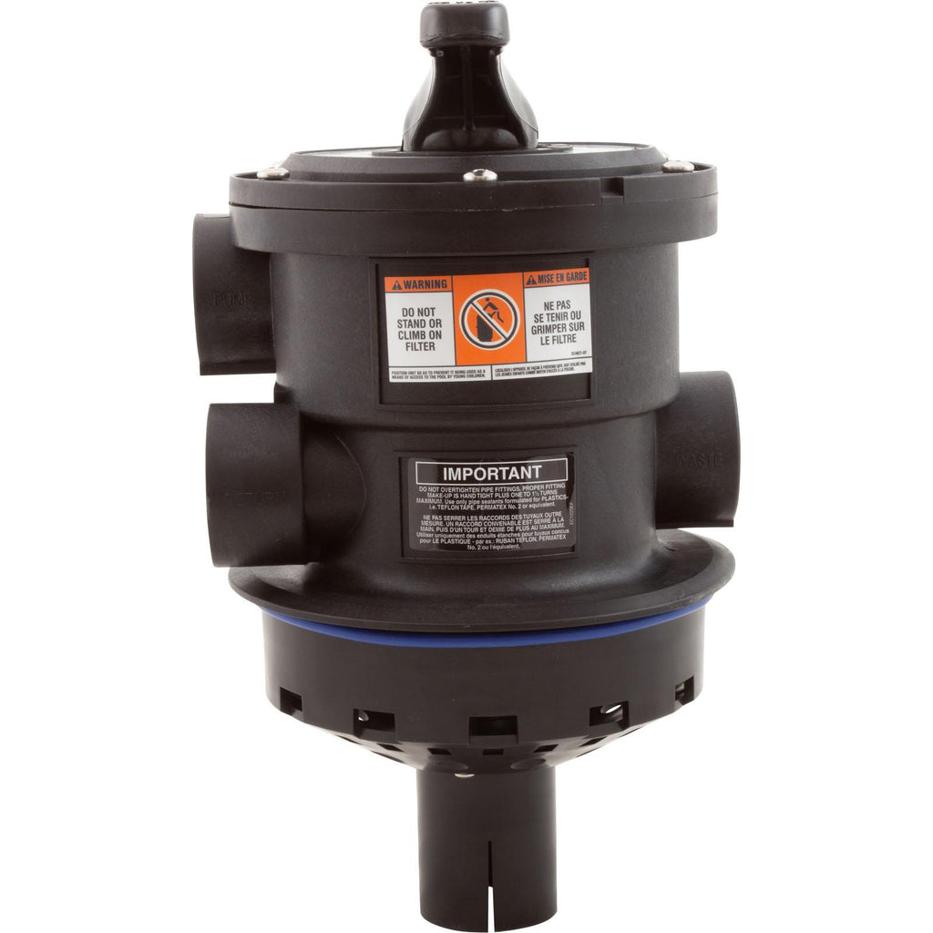 Hayward Multiport Valve, Hayward SP0714T, 1-1/2" Top Mount, 6 Pos
