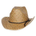 Club Pack of 60 Beige Hi- Crown Cowboy Unisex Adult Hats - One Size