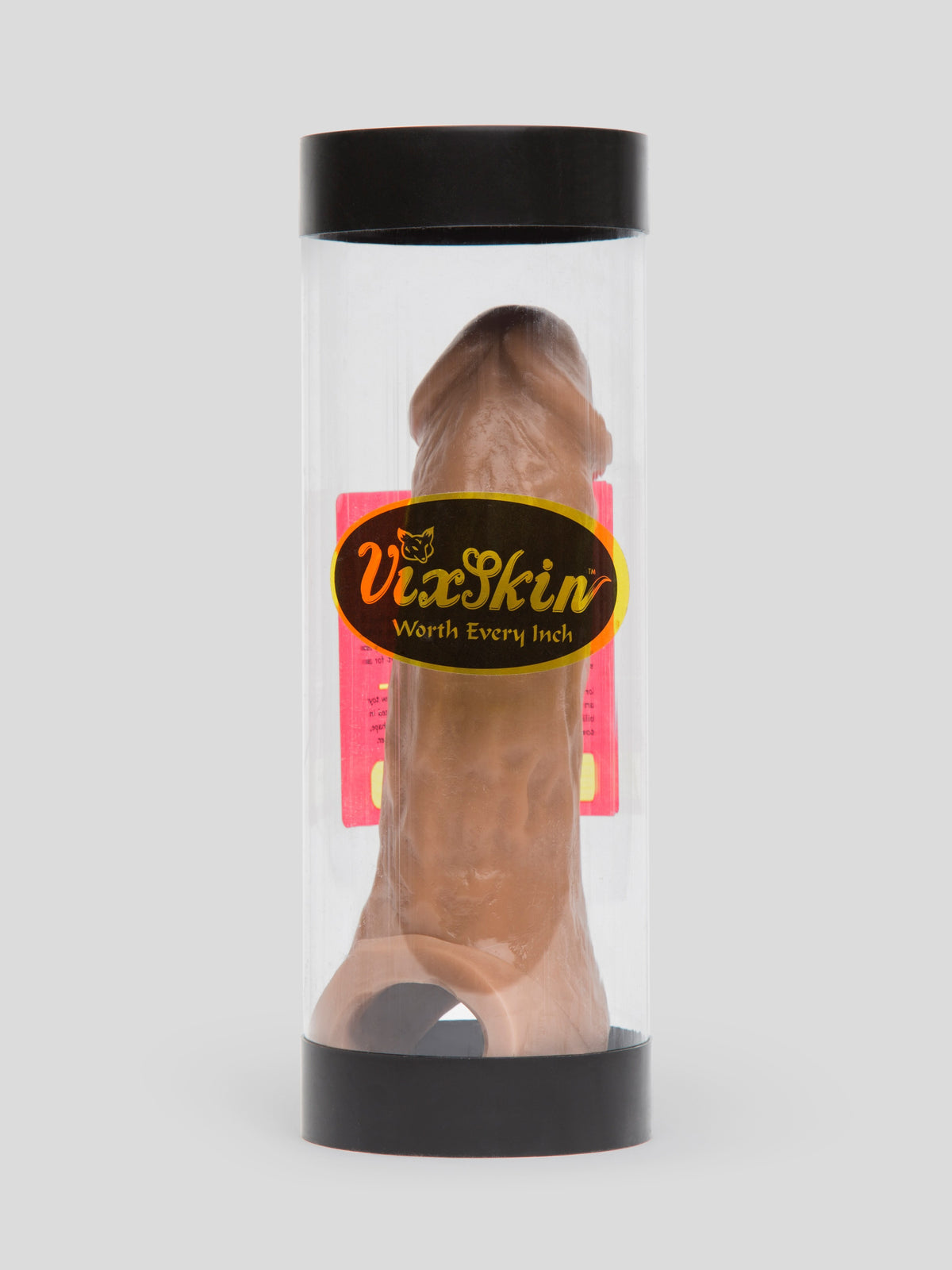 Vixen VixSkin Colossus Silicone Penis Extender 7 Inch, Flesh Tan | Flesh Tan