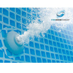 26701EH 10ft x 30in Prism Metal Frame Above Ground Swimming Pool with Filter Pump and Cleaning Maintenance Kit with